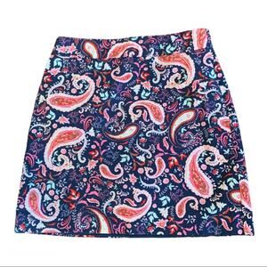 New Talbots Paisley Corduroy skirt.   Size 2